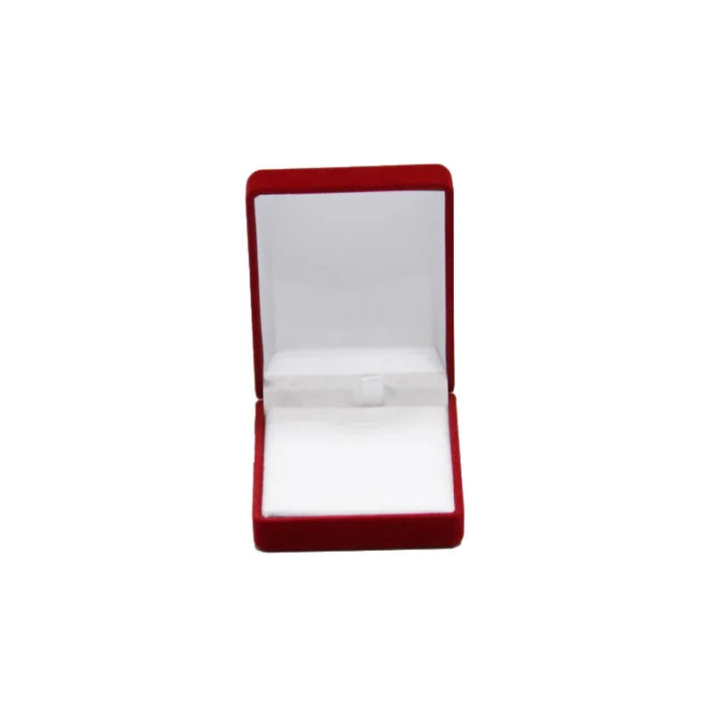 Wholesale Pendant Necklace Chain Storage Package Gift Box Soft Black/Red/Velvet Casket Long Earrings Jewelry Organizer Box