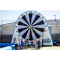 Custom Made 5m High Inflatable Soccer Dart Board Game, Inflatable Soccer Darts Footballs Dart Sport Game
