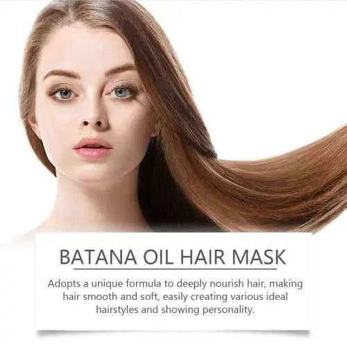 EELHOE Batana Oil Strong And Volumizing Mask Repair Frizz Nourishing Smooth Hair Treatment