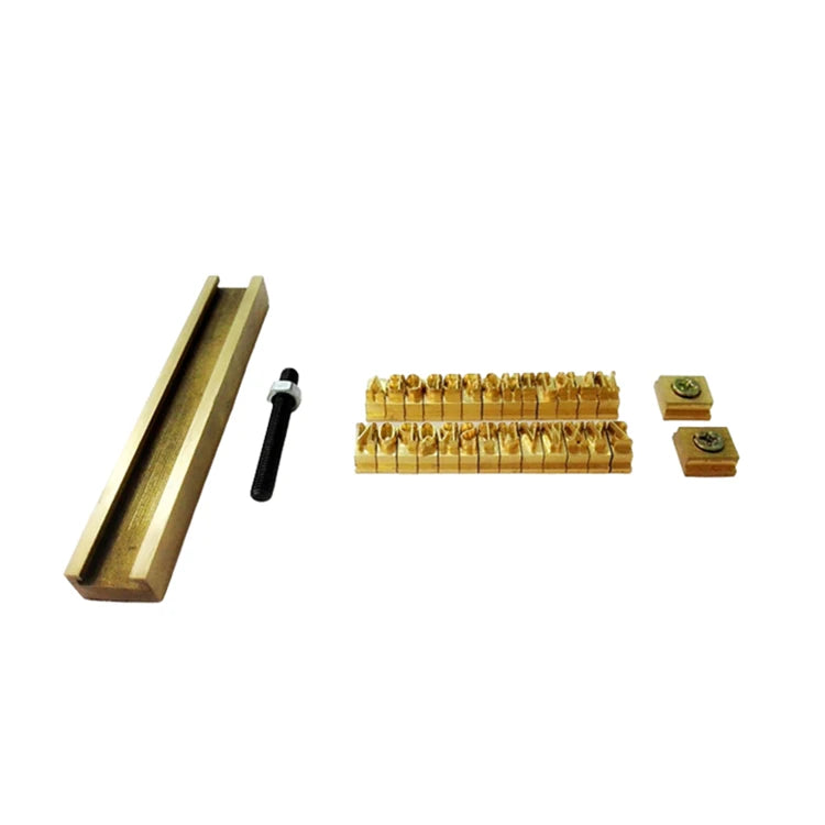 High Quality Die Casting Metal Moulds High Performance with Different Shape Stamp Letter Embossing Plates
