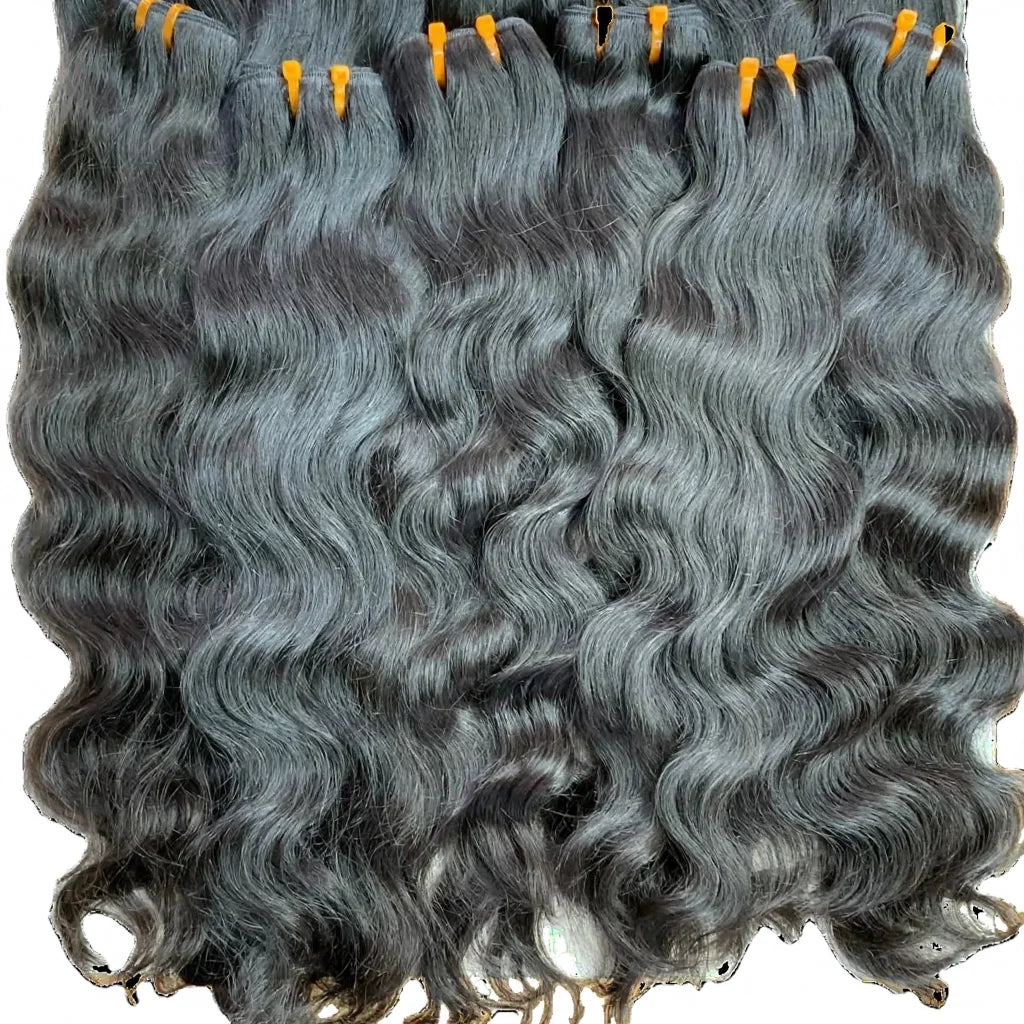 12A Raw Unprocessed Virgin Indian raw Hair, Loose wavy Weave 100% Remy Human Hair Genius weft, Cuticle Aligned Raw Virgin Hair