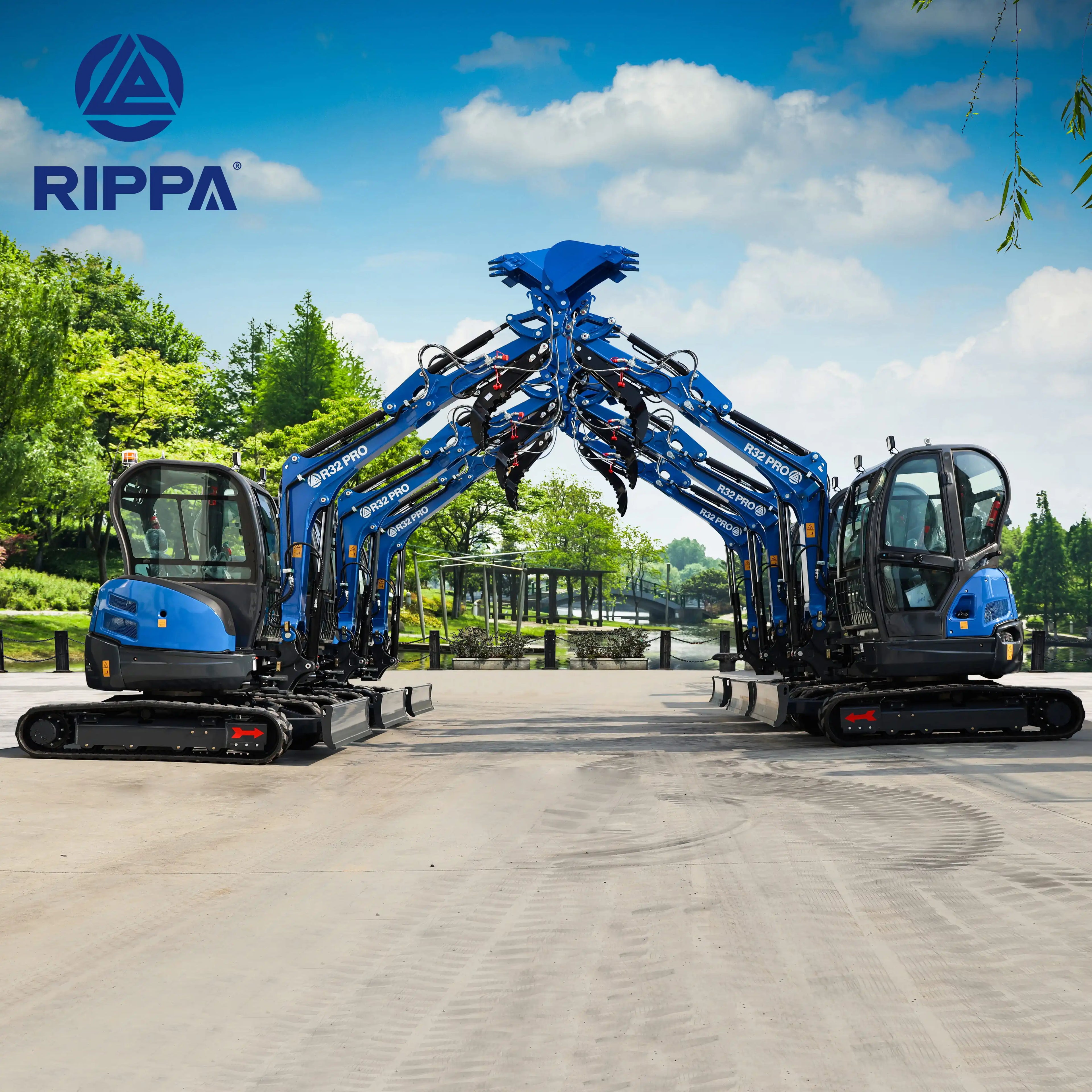 Fast Delivery EPA Engine Mini Excavators 3.5 Ton Small New Crawler Excavator Mini Crawler Digger for Sale