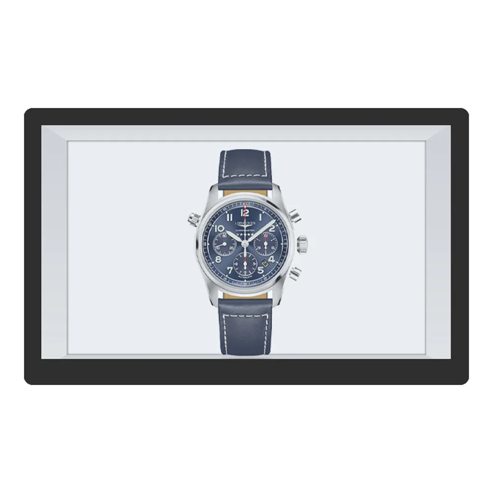 VISIGN Hot-pick UHD 3d Box Hologram Effect Multi Sizes 8 Inch to 98 Inch Capacitive Touch LCD Transparent Box with AI Software