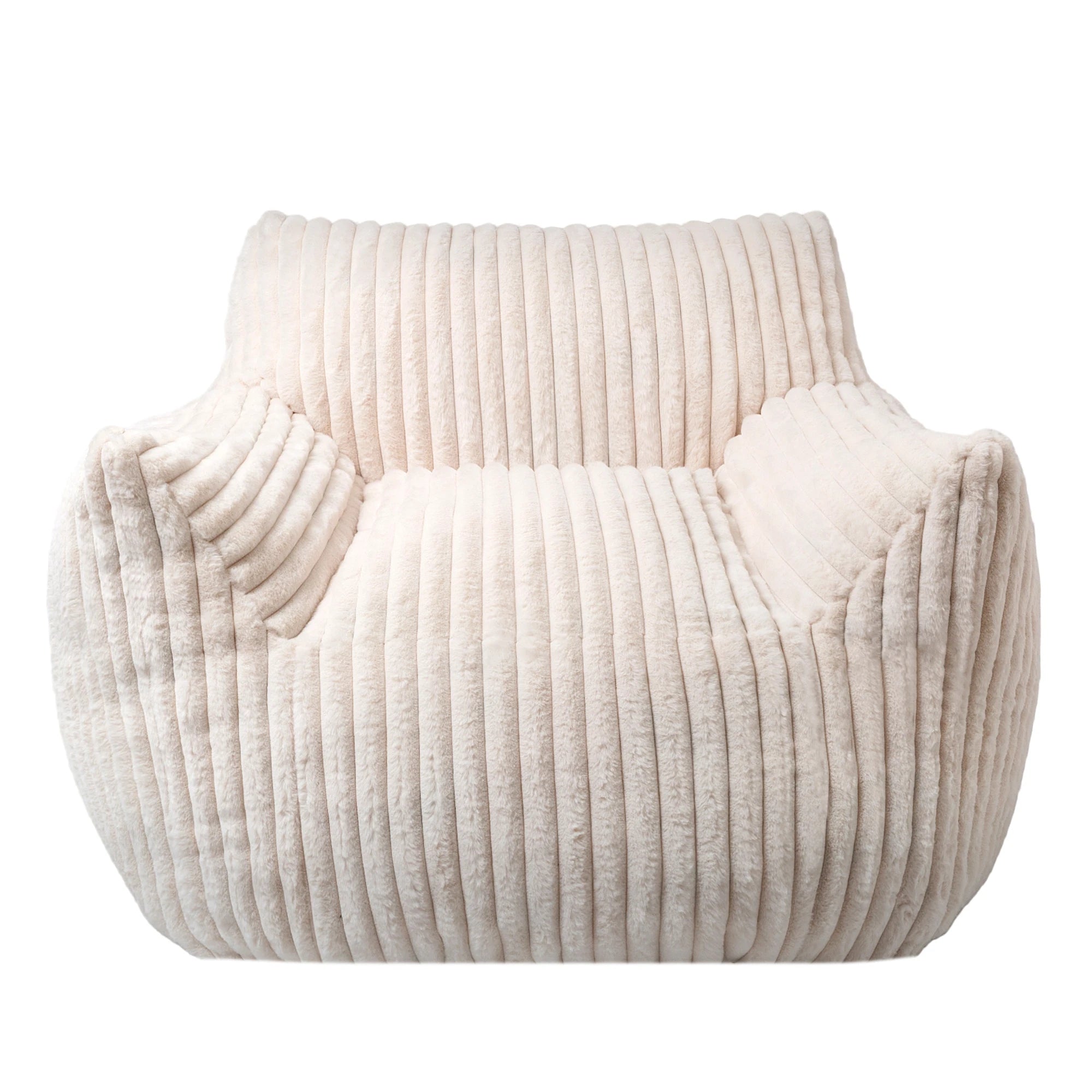 A Lazy Sofa 100% Polyester Cover 100% Shredded Memory Foam Filling Size: 46.06x38.58x29.53in
