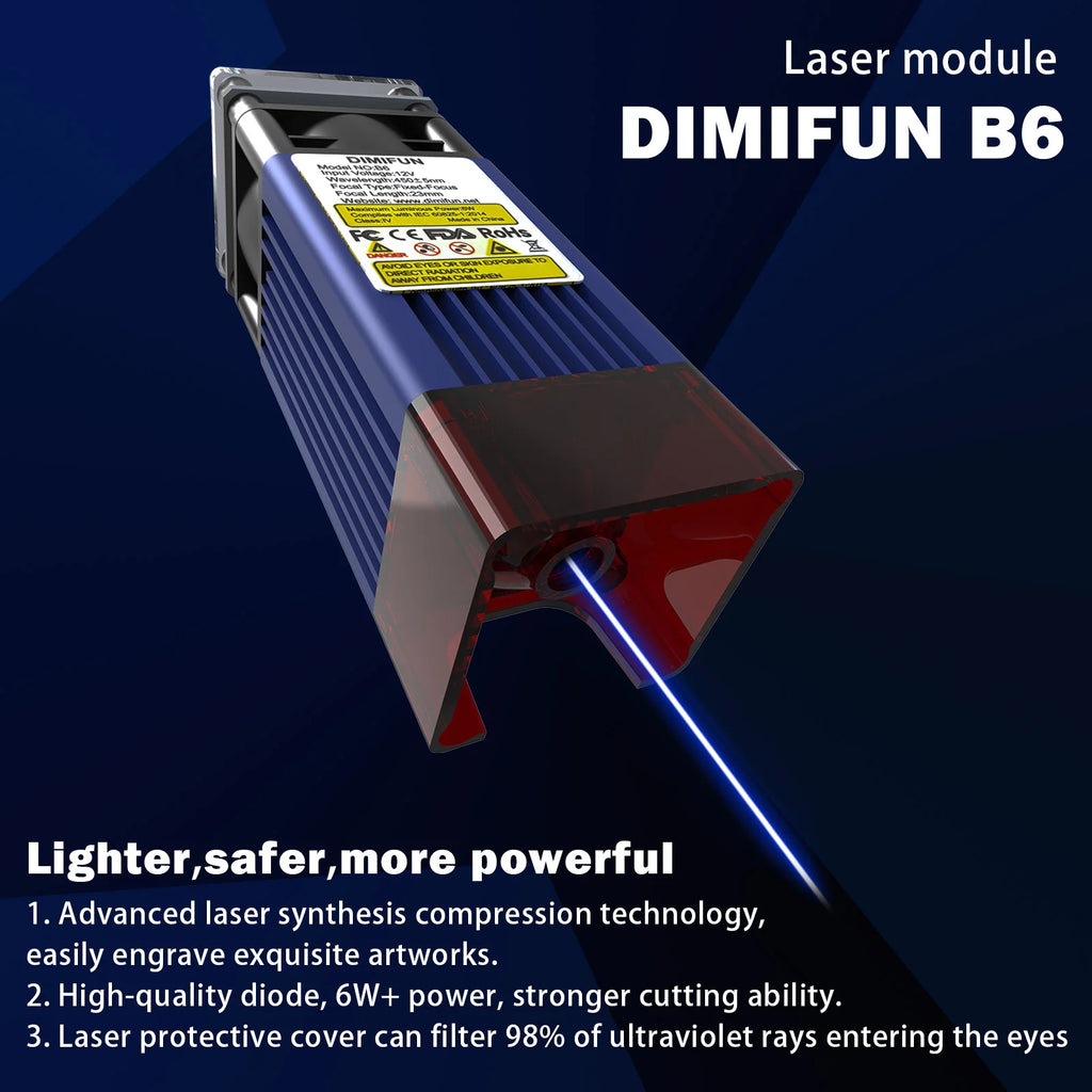 Desktop Laser Engraver for Beginners, with Safety Glasses & Offline Controller, Perfect for Wood/Leather/Paper DIY at Home