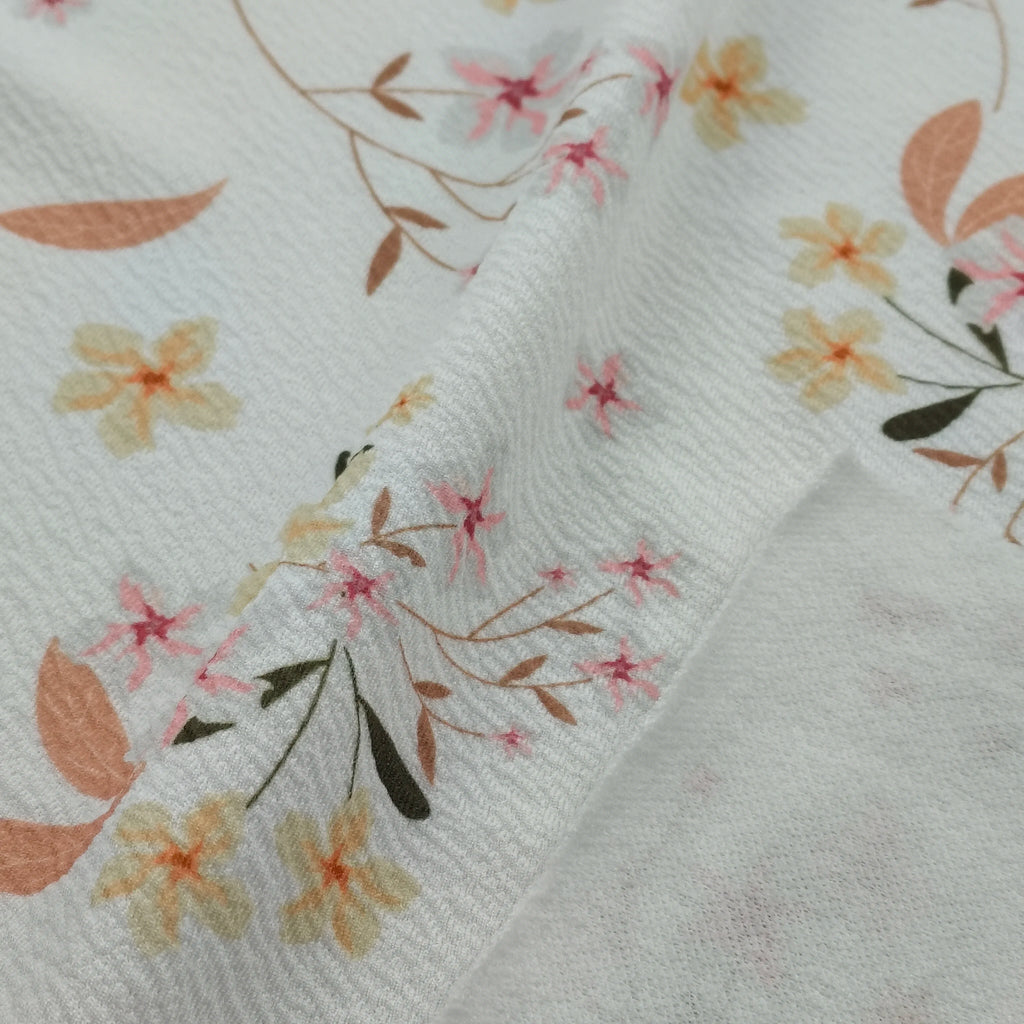 High Quality 40S 100% Cotton Knitted Crepe Bubble Fabric Breathable Double Layer Gauze for Boys Clothes-Nighties Bags Shirts