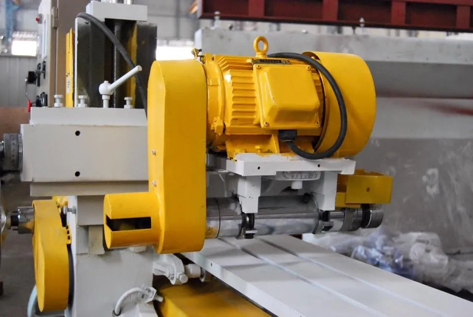 STONEPLUS EP1 Automation Stone Edge Polishing Machine With Diamond Steering Wheel,Continuous Router Bit,Profile and Chamfering T