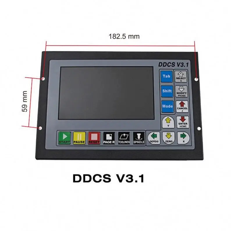 TEBAK DDCSV4.1 DDCSV3.1 Standalone Motion Controller Offline Controller 3 Axis/4 Axis USB CNC Controller Interface