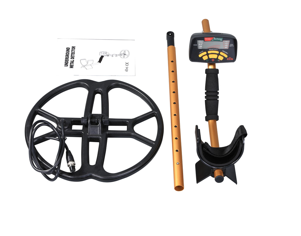 Underground Metal Detector Professional MD-6350 Gold Digger Treasure Hunter High Sensitivity 100% Waterproof IP55 Rated LCD