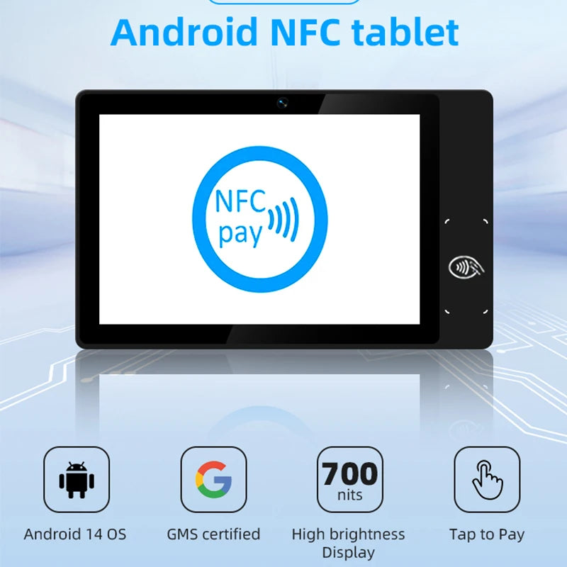 FBI Certified Mobile ID Verification Device 10 Inch Android 14 Biometric Registration Tablet with FAP20/30 Fingerprint Scanner