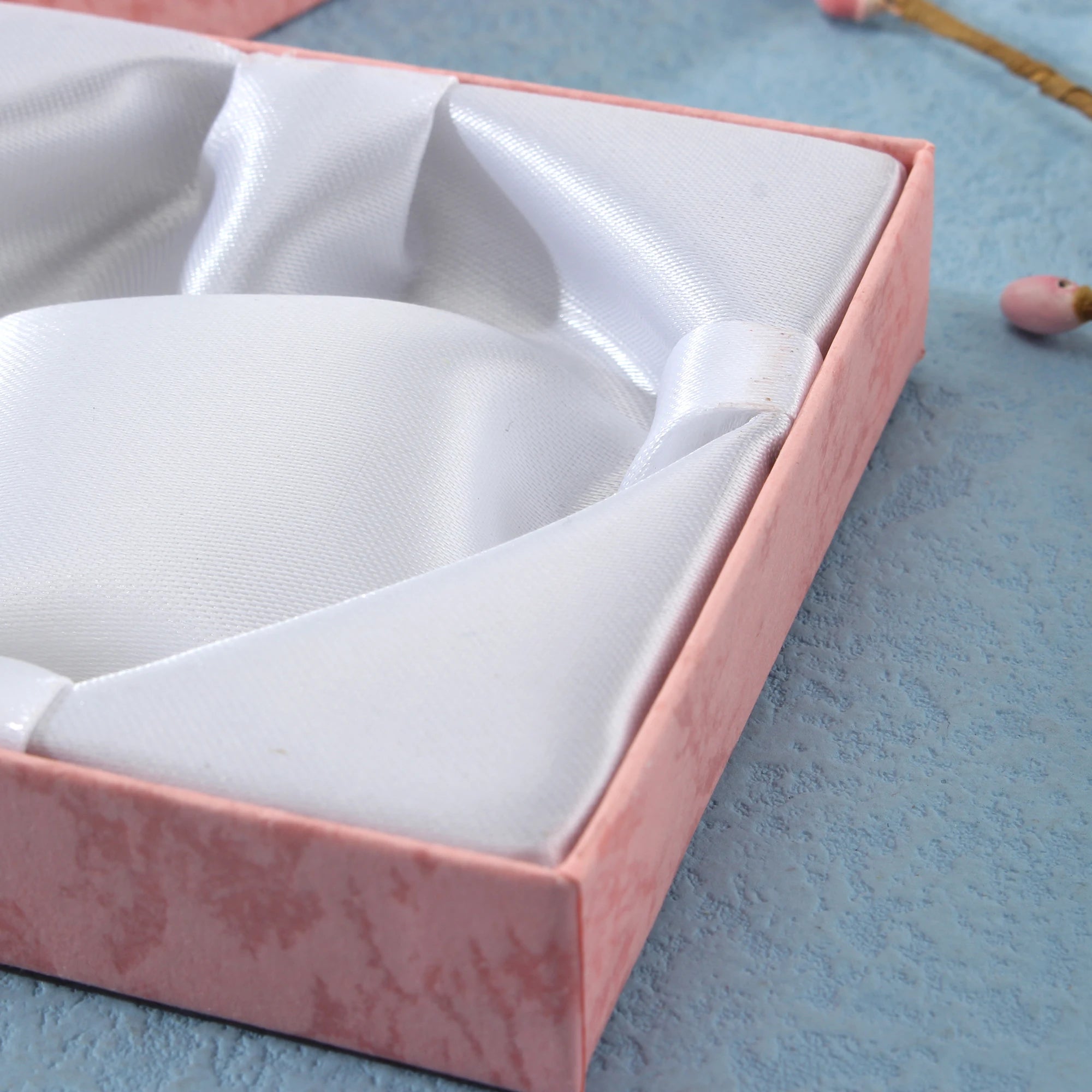 Square Rose Printed Jewelry Packaging Box Bracelet Necklace Storage Case Cardboard Gift Box Jewelry Organizer Case