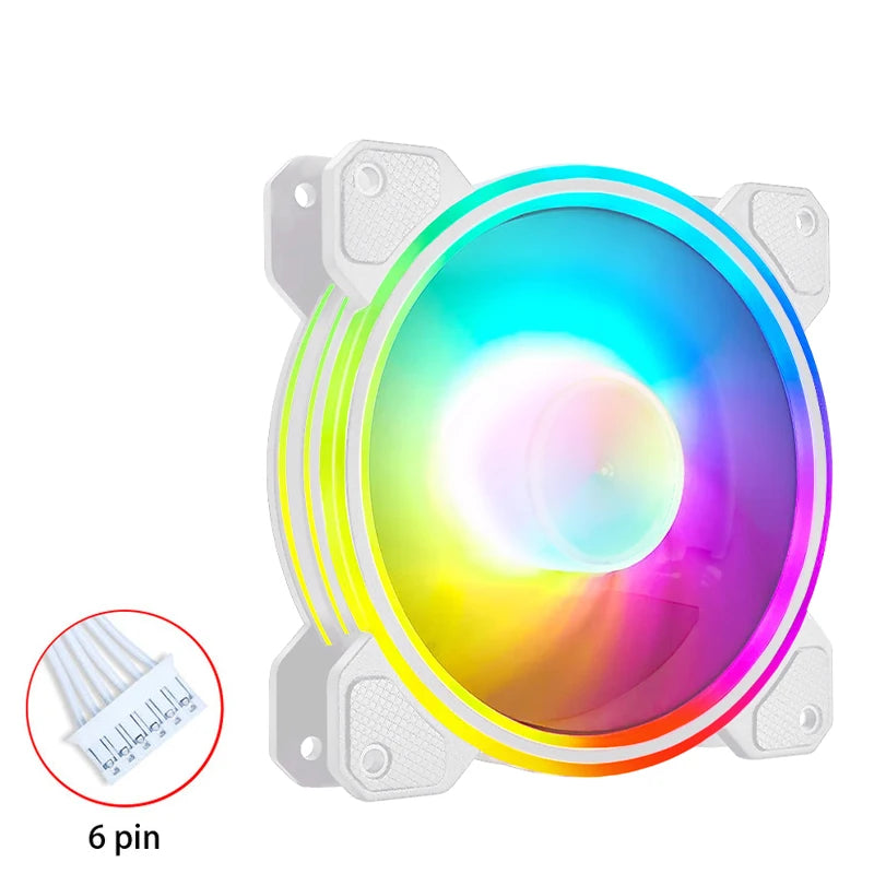 Lovingcool Customize Logo Computer Case PC Cooling Fan 120mm ARGB Case Cooler Fan RGB 120mm Ventiladores Pc