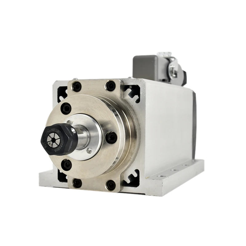 CNC Square Spindle Motor 1.5KW Air Cooled Motor with Plug Version for DIY Cnc Machine Tool