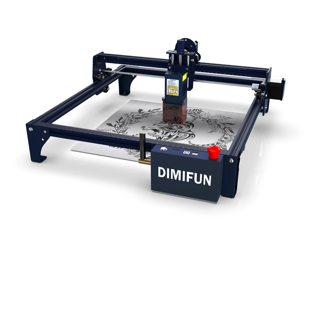 Desktop Laser Engraver for Beginners, with Safety Glasses & Offline Controller, Perfect for Wood/Leather/Paper DIY at Home