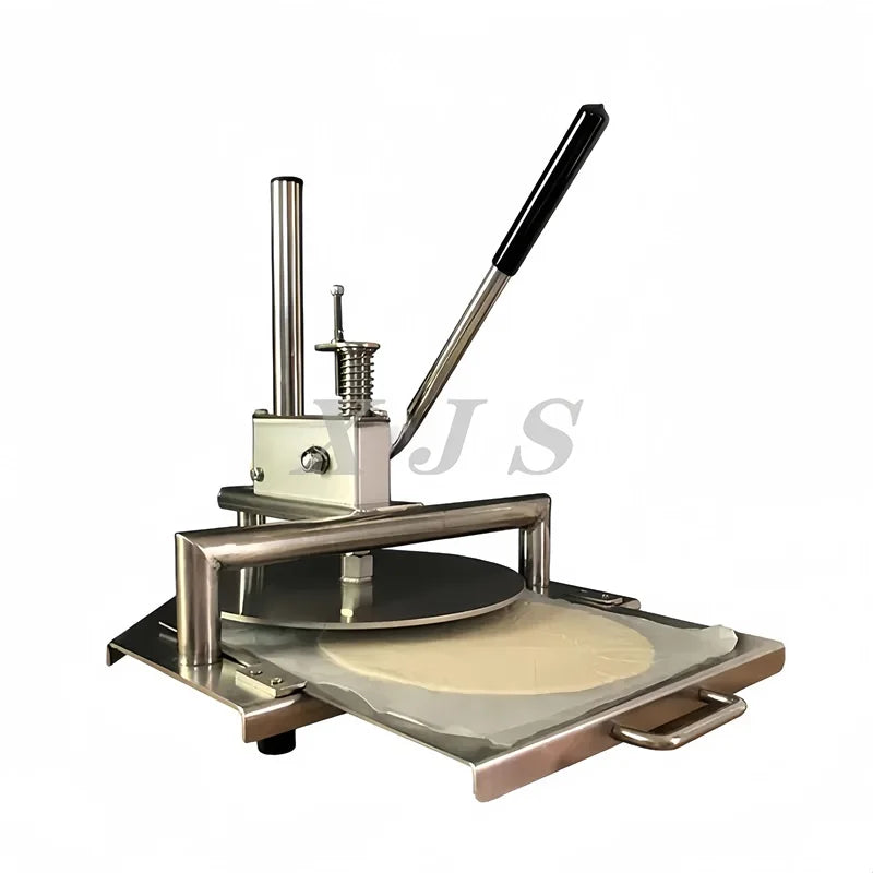 Commercial Hand Pressure Grab Pancake Squeezing Machine Manual Dough Round Press