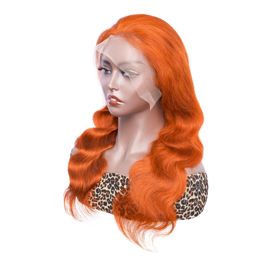 100% Human Hair Body Wave Lace Front Wig 13x4 Lace Frontal Wigs for Black Woman Brazilian Virgin Hair