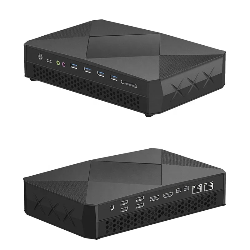 New Free Shipping Gaming Mini PC Ryzen R7 5800H 2*DDR4 2*M.2 NVMe SSD 2.5G LAN 3x4K Display