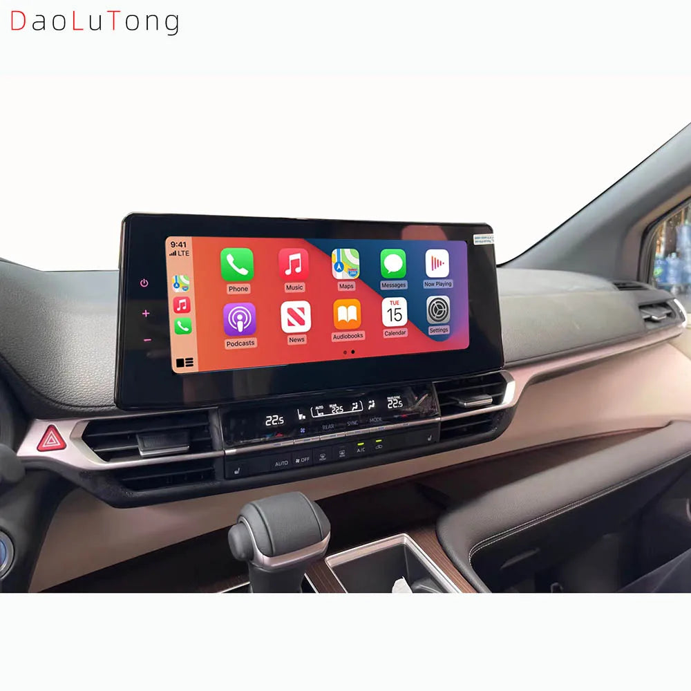 12.3" OLED 1920x720 Screen Android 13 Car Radio Dashboard Mount for Sienna 2021 Stereo CarPlay 8+128g DSP BT 4G LTE WiFi