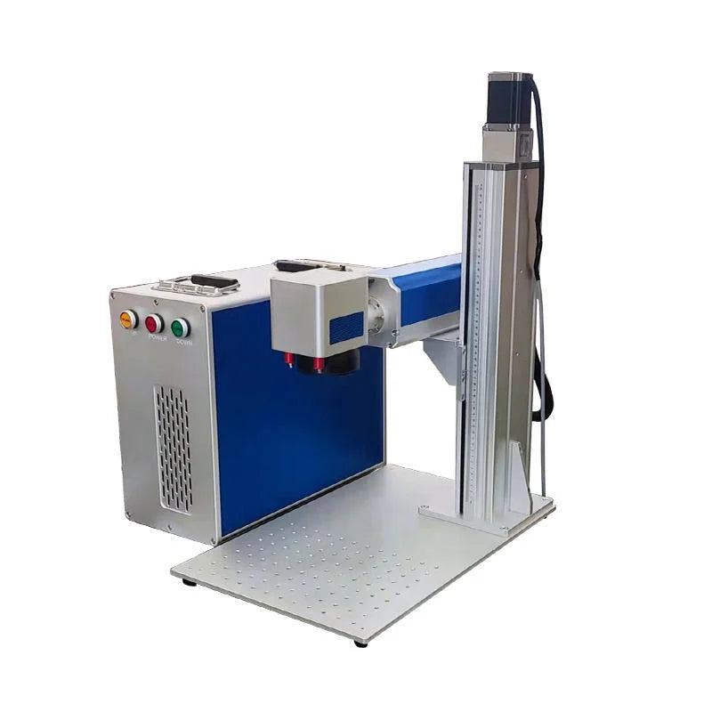 ActionLasers 20w 30w 50w 60w 100w JPT MOPA M7 Fiber Split Laser Marking Machine for Metal Steel Jewelry Ring ActionLasers