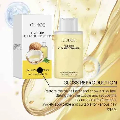 OUHOE Protein Volumizing Moisturizing  Repairing Nourishing Dry Hair And Oil Control Shampoo