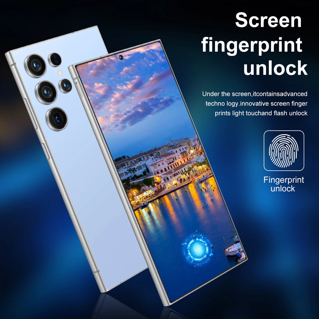 Hot Selling S24 Ultra Original 5G Android 13.0 Smartphone with 12GB RAM + 512TB 144Hz 108MP Deca Core Spanish