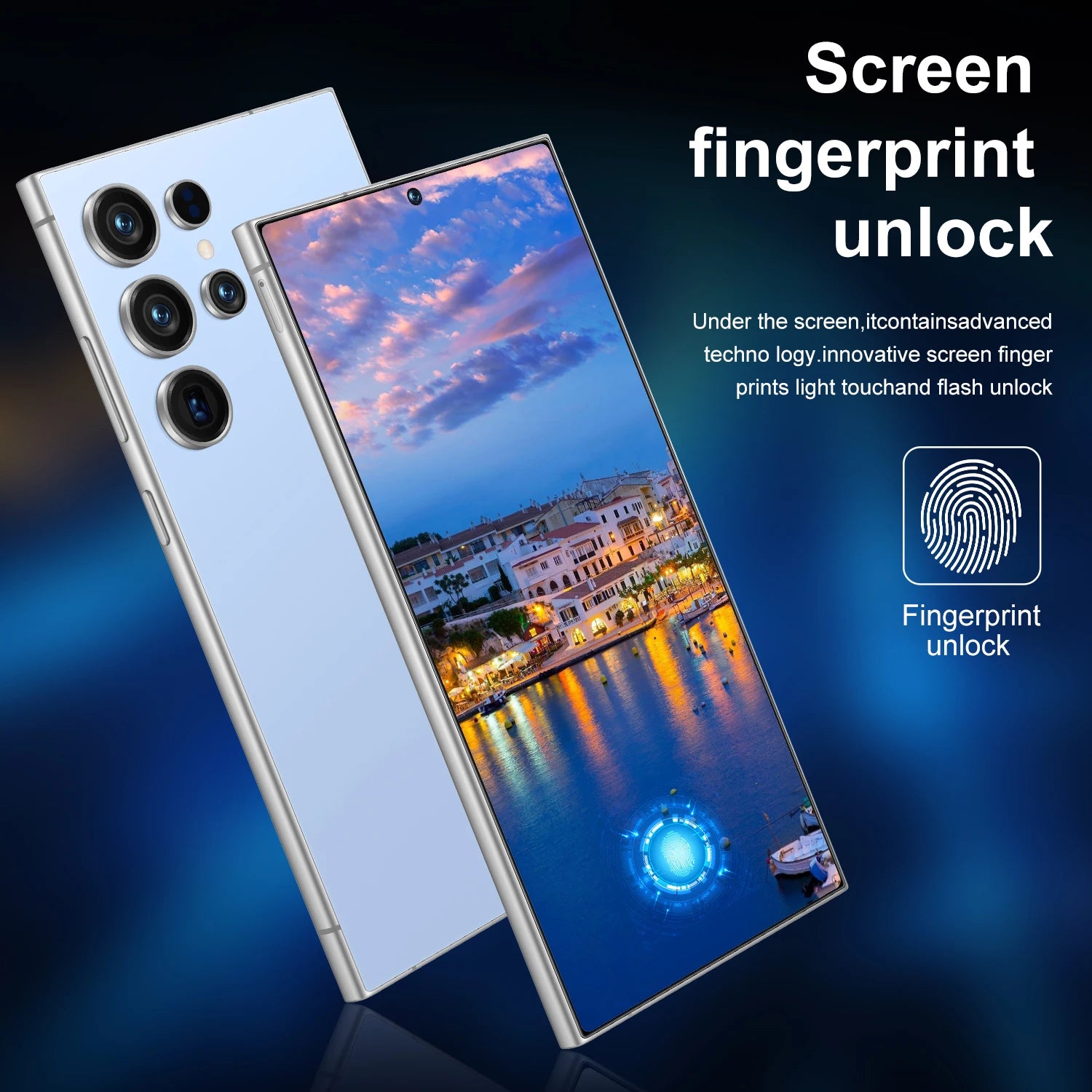 Hot Selling S24 Ultra Original 5G Android 13.0 Smartphone with 12GB RAM + 512TB 144Hz 108MP Deca Core Spanish