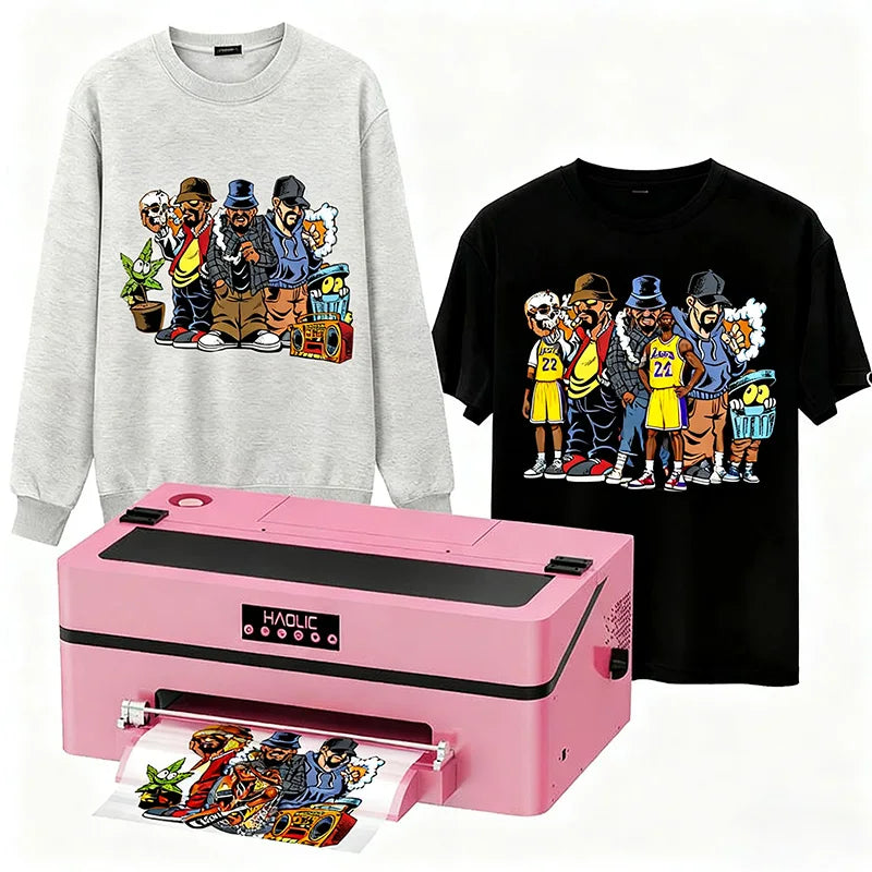 13-inch DTF Printer Mini Size Printing Machine T-shirt Transfers Printer Factory Price for  Fabric Transfer Printing Business