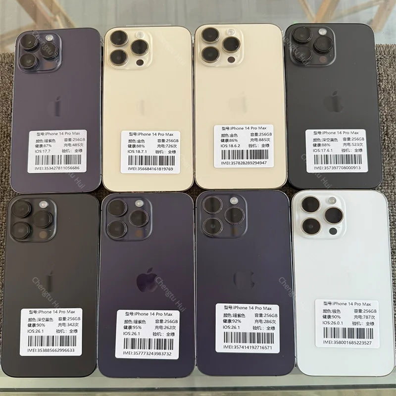 2026 Year Unlocked Cheap Original iphone for A+17 Pro Max 1TB Used 12GB RAM 5G/WiFi/4G 6.9 Screen