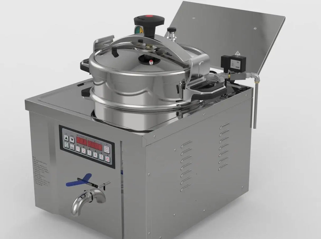 MDXZ-22 Chicken Table Top Oil 12.5l Pressure Open Fryer Fried Chicken Fryer