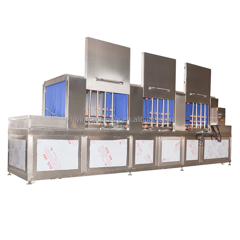 Logistics Turnover Basket Cleaning Machine High-Pressure Spray Seafood Box Cleaning Chicken Cage Cleaning Washing Machine
