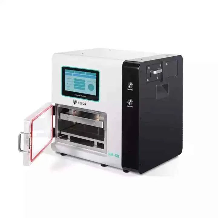 REFOX FM-50 12.9 Inch OCA Laminator Debubbler With Bubble Removal for Phone Curved / Flat Tablet Screen Refurbish Repair Tools
