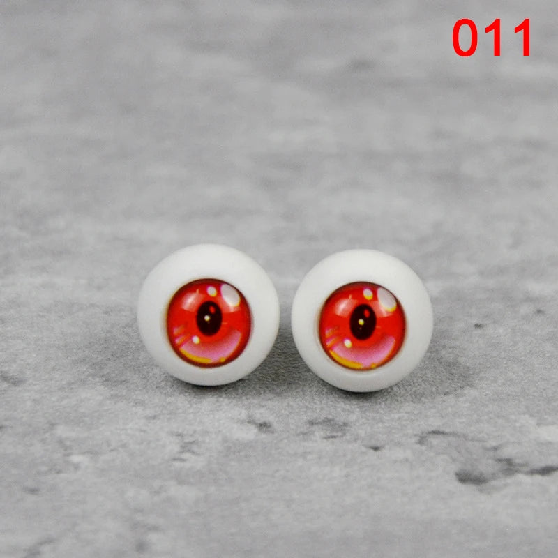 10mm BJD Eyes OB11 Dolls Eyes Toys Accessories 3D Eyes DIY Baby Doll Toy Girls Gift For 11-16cm BJD Doll
