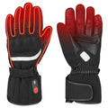 Battery Powered Motorcycle Gloves Adjustable Temperature Heated Motorcycle Gloves for Winter Riding