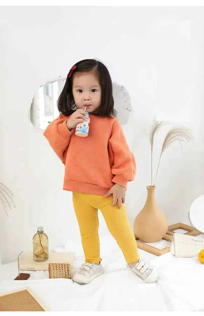 Children Pants Cotton Spring Autumn Kids Baby Leggings Fashion Trousers Girls Boys Pants