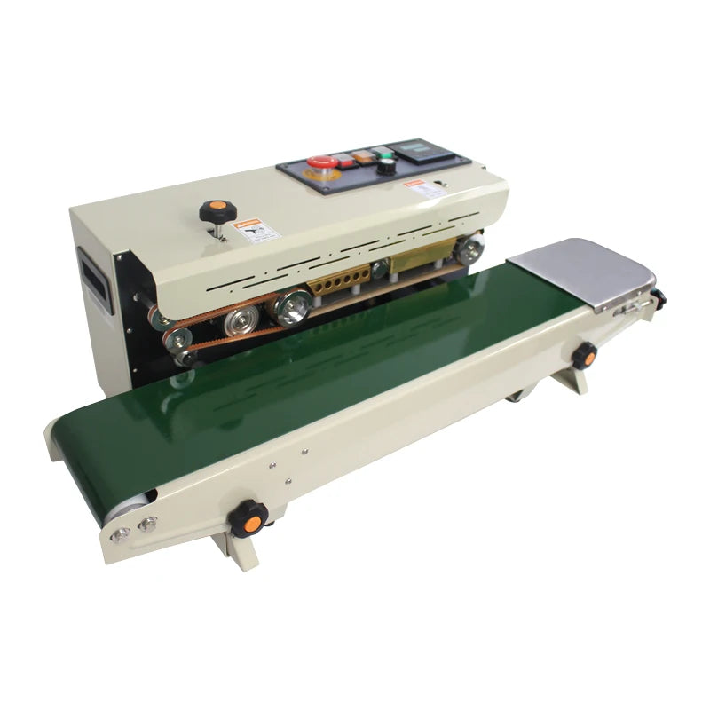 FR-900 Continuous Bag Sealer Durable Plastic Pouch Sealer, Persistent Sealing Device