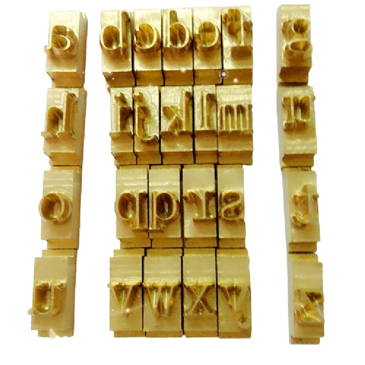 High Quality Die Casting Metal Moulds High Performance with Different Shape Stamp Letter Embossing Plates