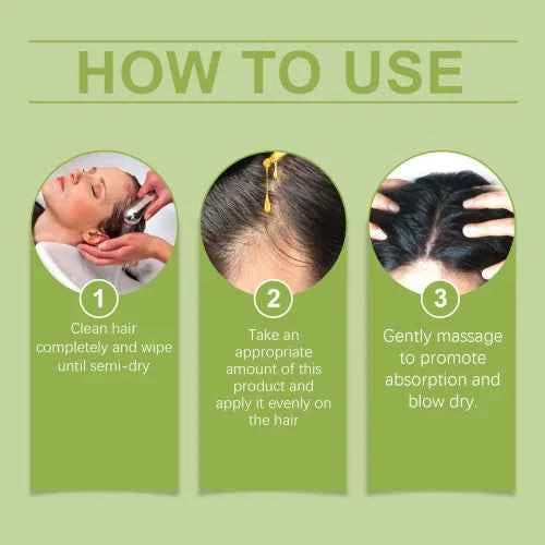 Hoegoa Care Oil Natural Luster Rejuvenate Vitality  Nourish Hair Soft And Glossy Essential