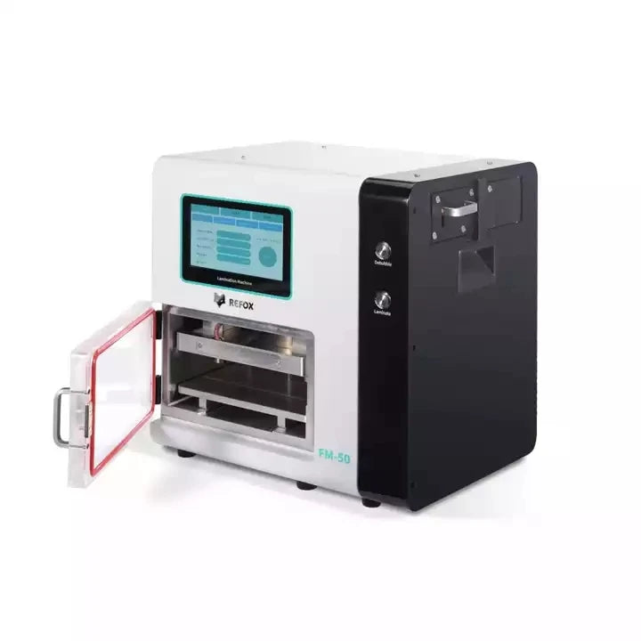 REFOX FM-50 12.9 Inch OCA Laminator Debubbler With Bubble Removal for Phone Curved / Flat Tablet Screen Refurbish Repair Tools