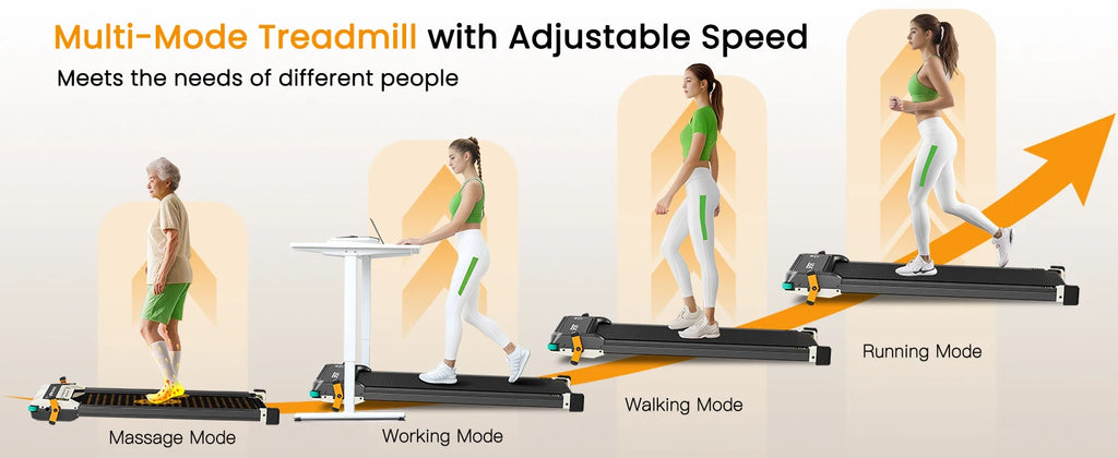 EU Stock Foldable Electric Treadmill for Home Use New Design Under Desk Walking Pad with Manual Incline Dropshipping Cheap