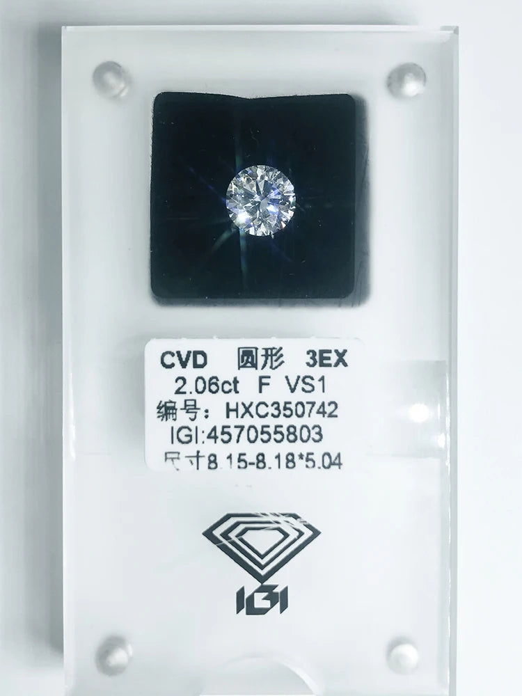 HPHT Lab Grown Diamond 1carat DEF  Colorless VS Clarity Lab Diamond Manufacturer IGI Diamond