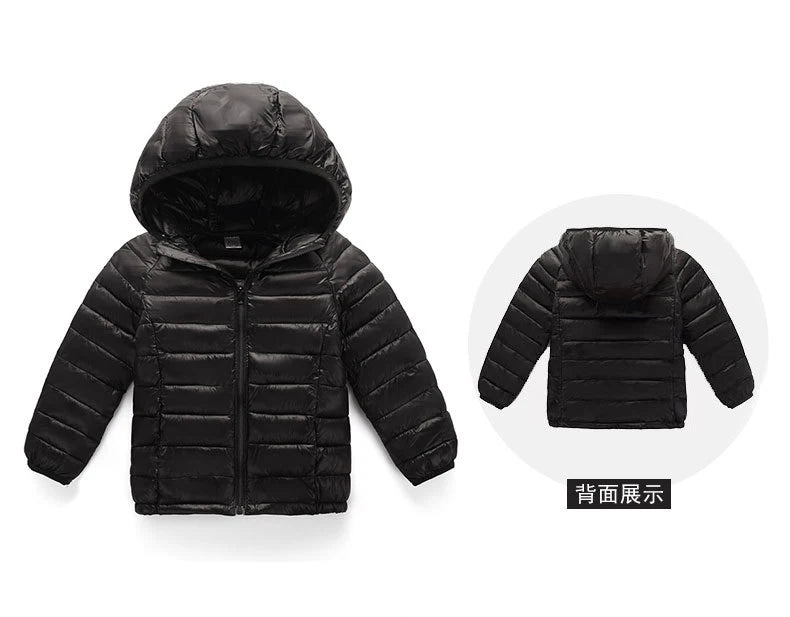 2-12 Years Autumn Winter Kids Down Jackets For Girls Children Clothes Warm Down Coats For Boys Toddler Girls Outerwear Clothes