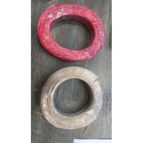 100m Thin Red and Black Plastic Speaker Wire