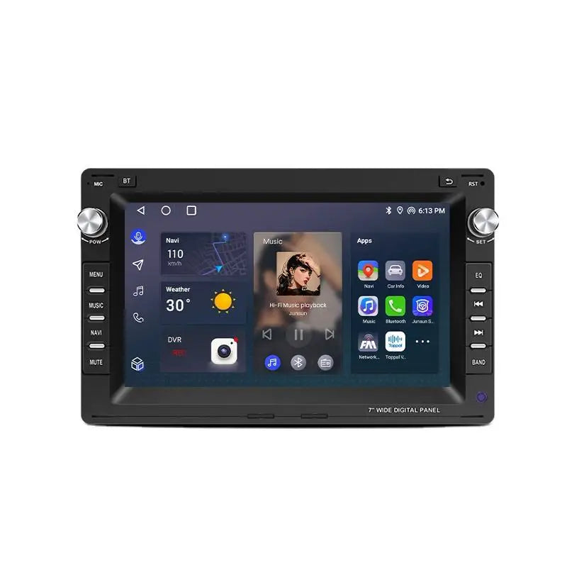 Junsun EU Stock Android Auto Radio for VW Golf 4 Passat POLO Transport T5 Multivan Seat Jetta Carplay Car Head Unit 7 Inch