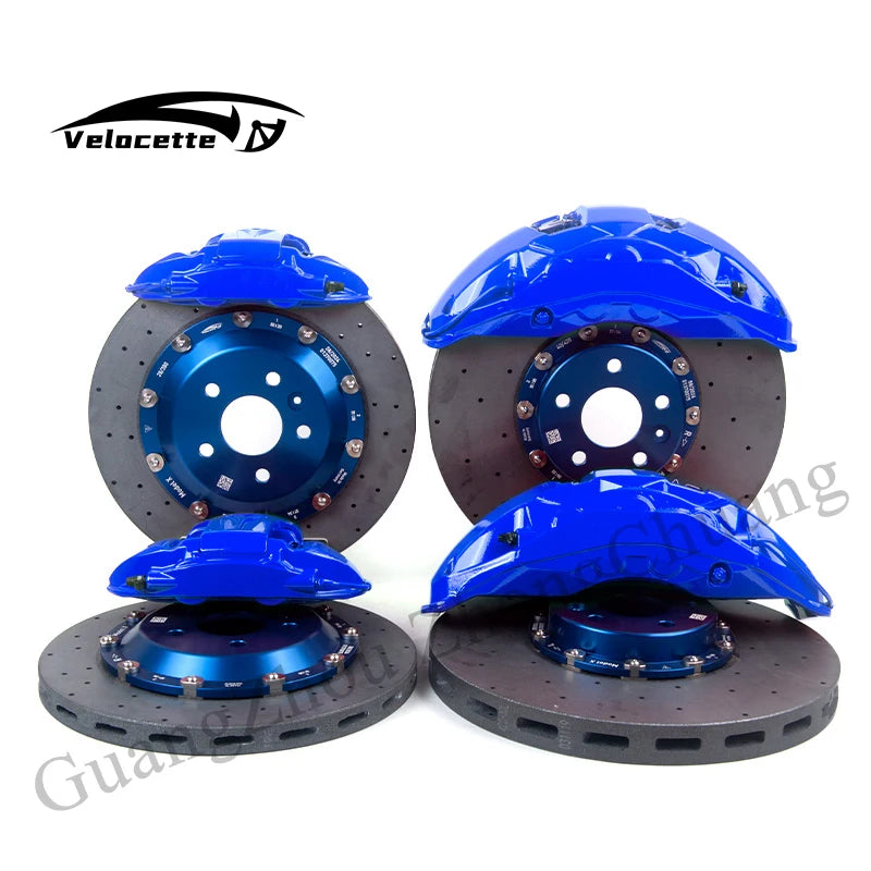 Caliper Upgrade for Auto 400mm Carbon Rotor Front Rear Wheels 10N for Audi A5 A7 A8 E-tron Carbon Ceramic Brake Disc