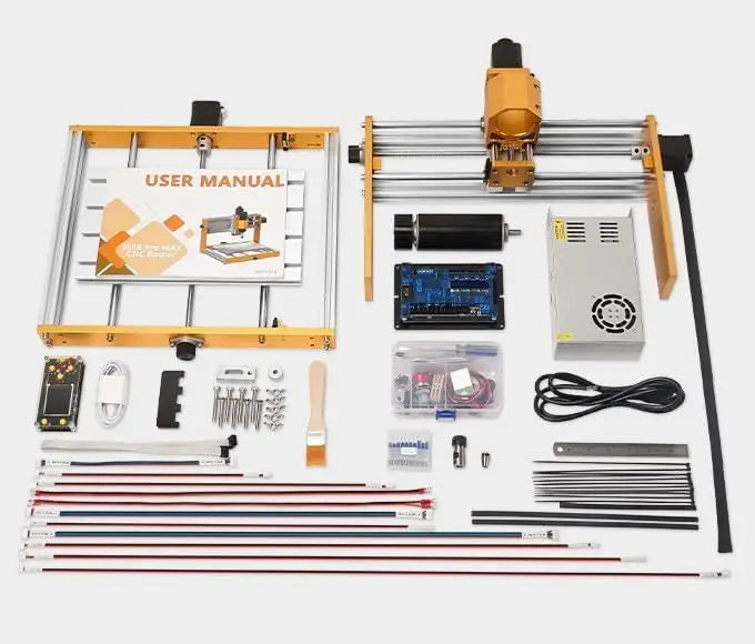 LUNYEE 3018 CNC Lazer Engraver Desktop 500W Wood Router Laser Engraving Cutting Machines for Metal