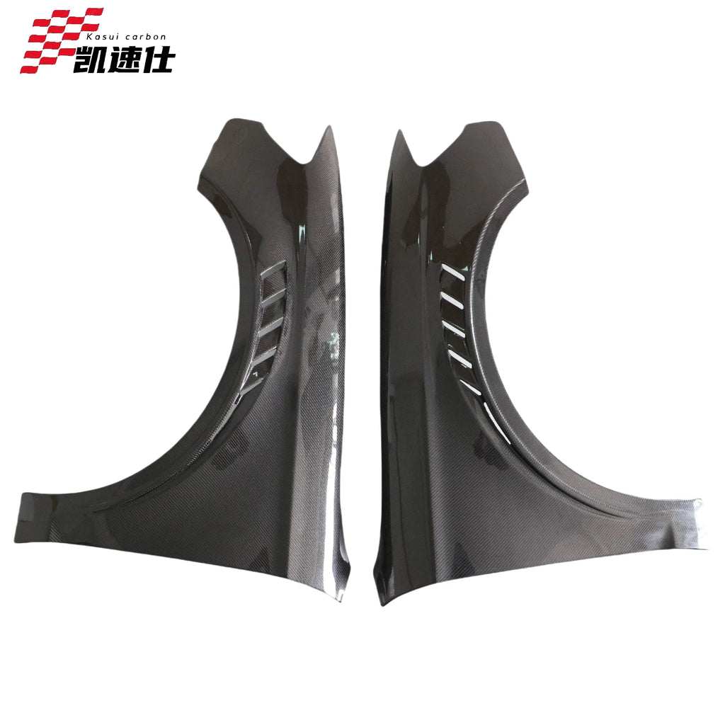 High Quality Carbon Fiber KSUI Style Fender Side Air Vent Fender Car Exterior for Audi A3 S3 Modified Car Parts
