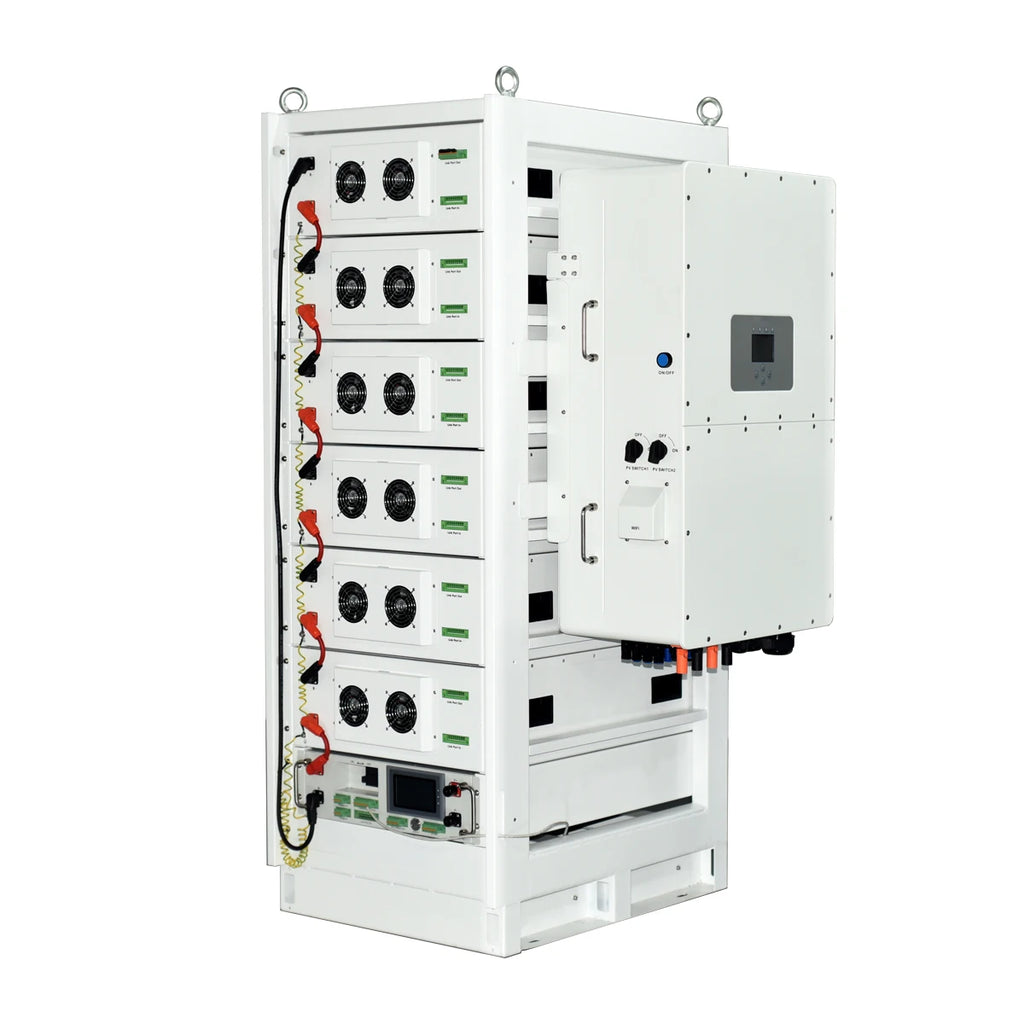 OEM HV LIfePO4 Lithium Battery 614V 314Ah 280Ah ESS Industry Commercial 193Kwh 172Kwh with Inverter 25Kw 30Kw 50Kw All-In-One