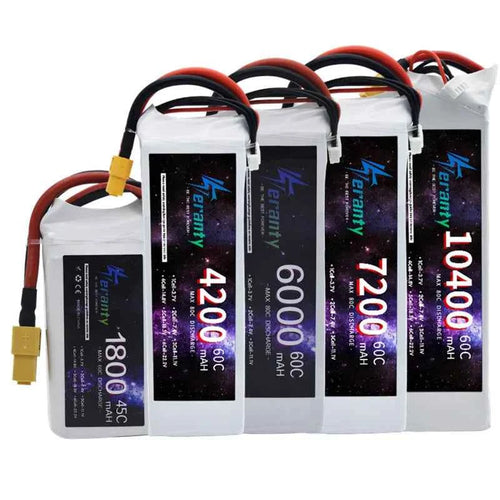 3S 11.1V LIPO Battery 1500mAh 2200mAh 3000mAh 4200mAh 5200mAh 6000mAh 7200mAh 8500mAh 10400mAh for Remote Control Car FPV Drones