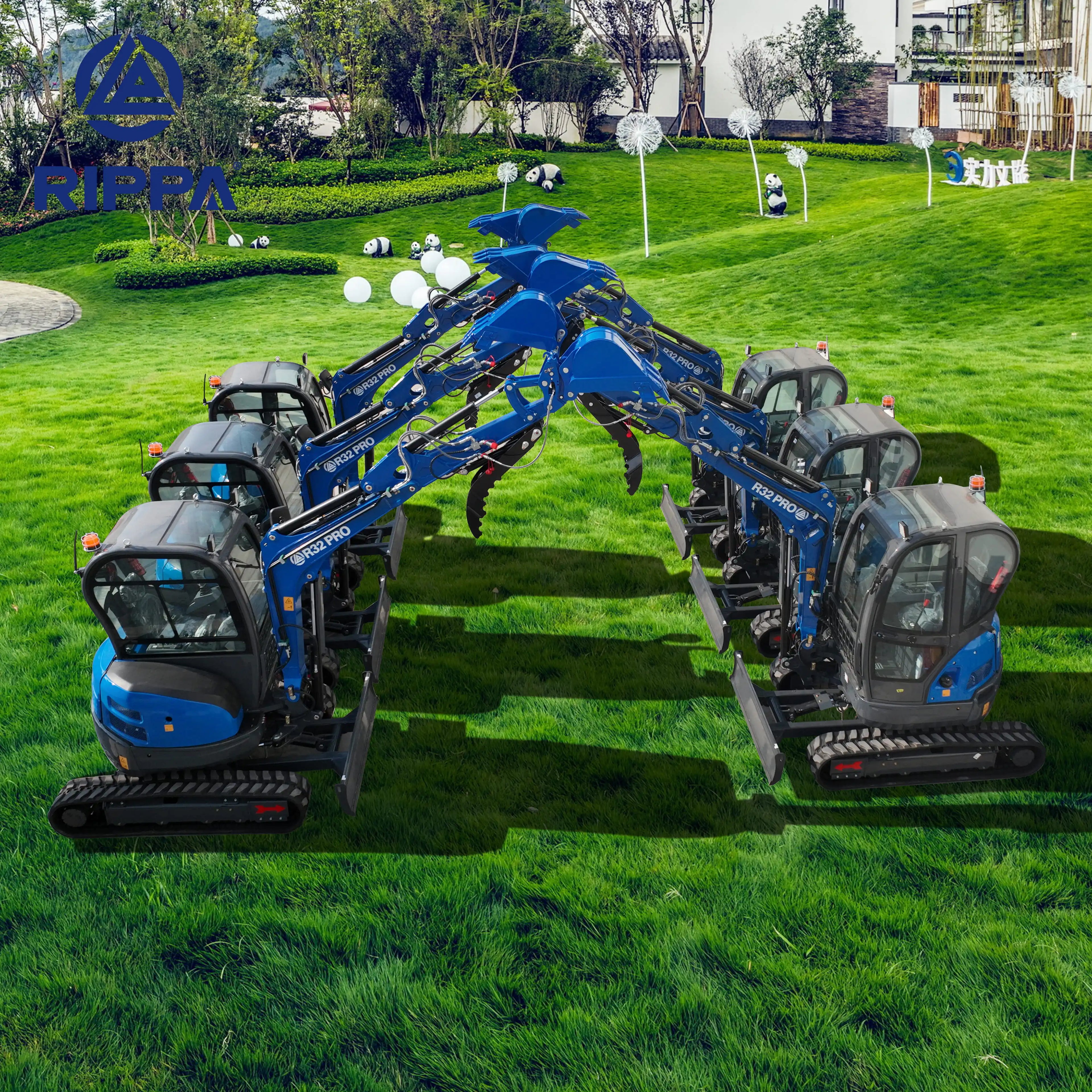 Fast Delivery EPA Engine Mini Excavators 3.5 Ton Small New Crawler Excavator Mini Crawler Digger for Sale