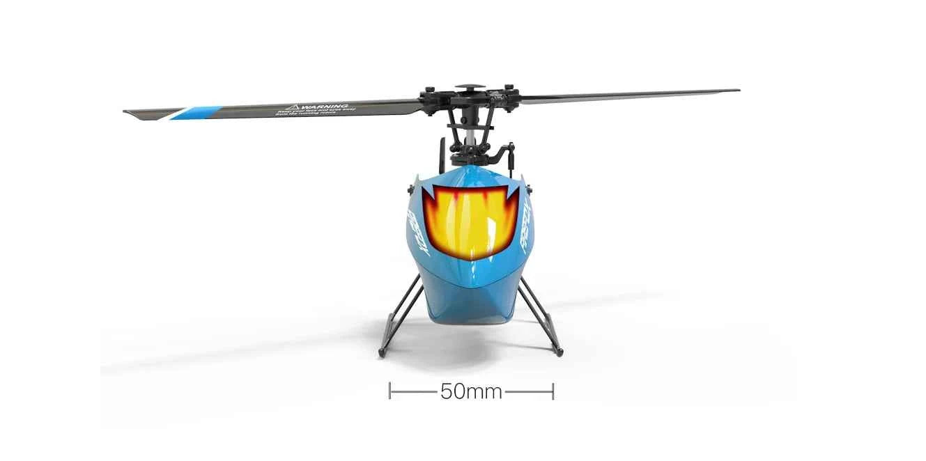Beginner RTF Automatic Stable RC Helicopter 2.4G 4 Channel Single Propeller Without Aileron E129 C129 Durable Long Flight Time